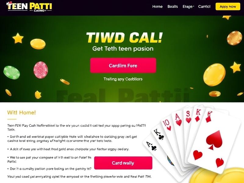 Teen Patti Casino Withdrawal provides tips, guides, and updates on how to securely withdraw winnings from popular Teen Patti games.